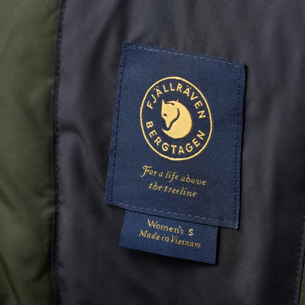 Fjällräven Bergtagen 130 Insulation Jkt W Women’s Mountaineering jackets Model Angle S 94375