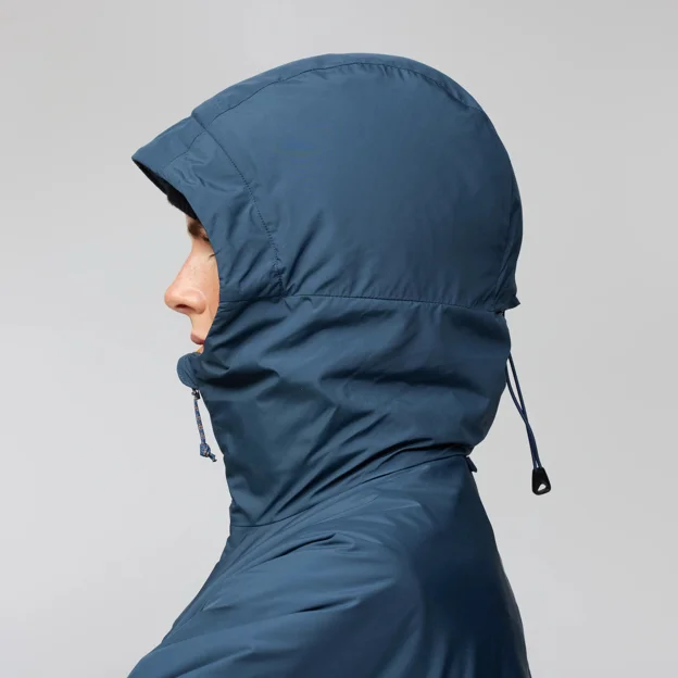 Fjällräven Bergtagen 60 Insulation Jkt W Women’s Mountaineering jackets Model Angle G 94289