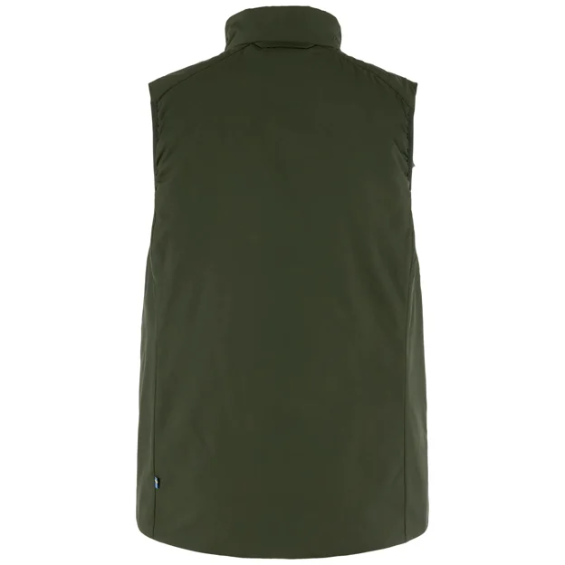 Fjällräven Bergtagen 60 Insulation vest W Women’s Vests Green Main Back 104208