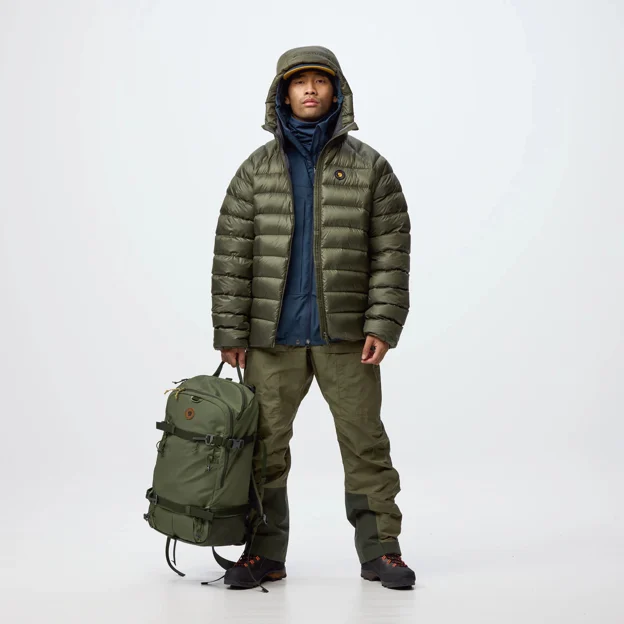 Fjällräven Bergtagen Down Jacket M Men’s Down jackets Model Angle M 120247