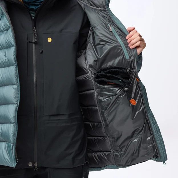 Fjällräven Bergtagen Down Jacket W Women’s Down jackets Model Angle K 120274
