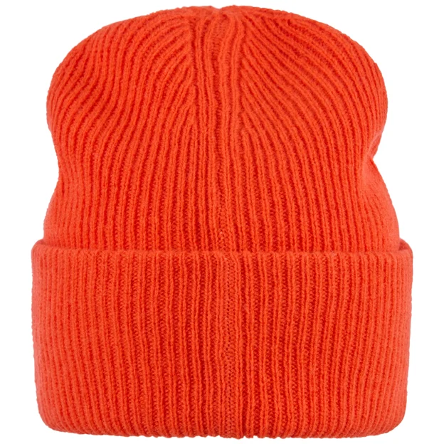 Fjällräven Bergtagen Forever Wool Beanie Unisex Caps, hats & beanies Orange Main Back 104273