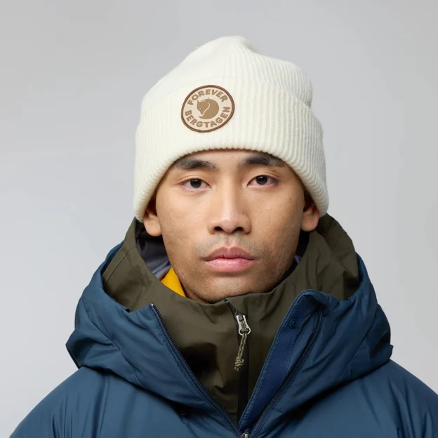 Fjällräven Bergtagen Forever Wool Beanie Unisex Caps, hats & beanies Model Angle F 94228