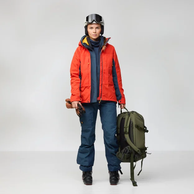 Fjällräven Bergtagen G-1000 Jacket W Women’s Mountaineering jackets Model Model front 94371
