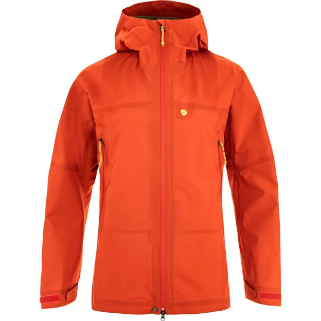 Fjällräven Bergtagen GTX Lite Jacket W Women’s Mountaineering jackets Orange Main Front 100954