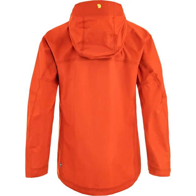 Fjällräven Bergtagen GTX Lite Jacket W Women’s Mountaineering jackets Orange Main Back 100672