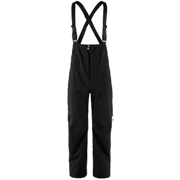 Fjällräven Bergtagen GTX Touring Bibs M Men’s Mountaineering trousers Black Main Front 93460