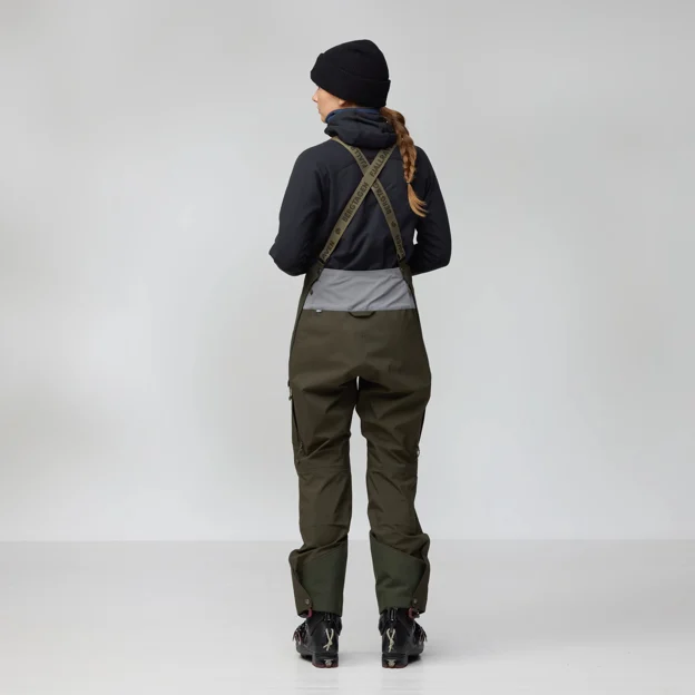 Fjällräven Bergtagen GTX Touring Bibs W Women’s Mountaineering trousers Model Model back 94355