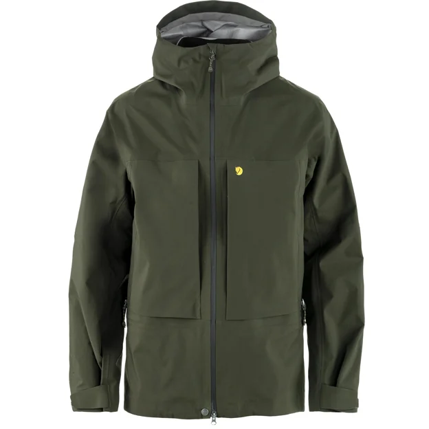 Fjällräven Bergtagen GTX Touring Jacket M Men’s Mountaineering jackets Green Main Front 93457