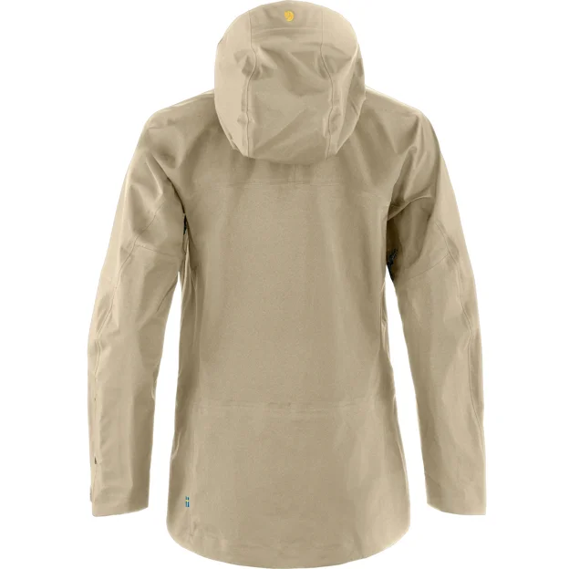 Fjällräven Bergtagen GTX Touring Jacket W Women’s Mountaineering jackets Beige Main Back 93859