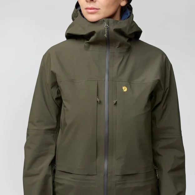 Fjällräven Bergtagen GTX Touring Jacket W Women’s Mountaineering jackets Model Angle F 94294