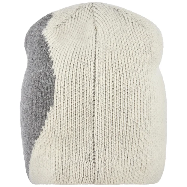 Fjällräven Bergtagen Jacquard Beanie Unisex Caps, hats & beanies White, Grey Main Back 104257