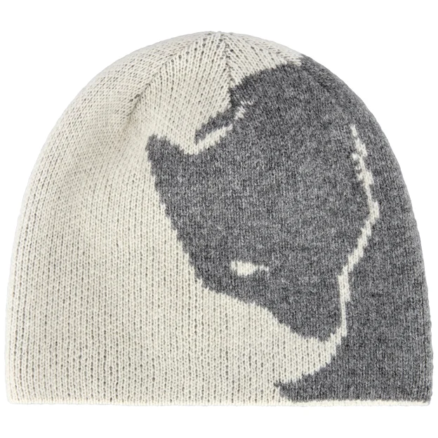 Fjällräven Bergtagen Jacquard Beanie Unisex Caps, hats & beanies White, Grey Main Angle F 104234
