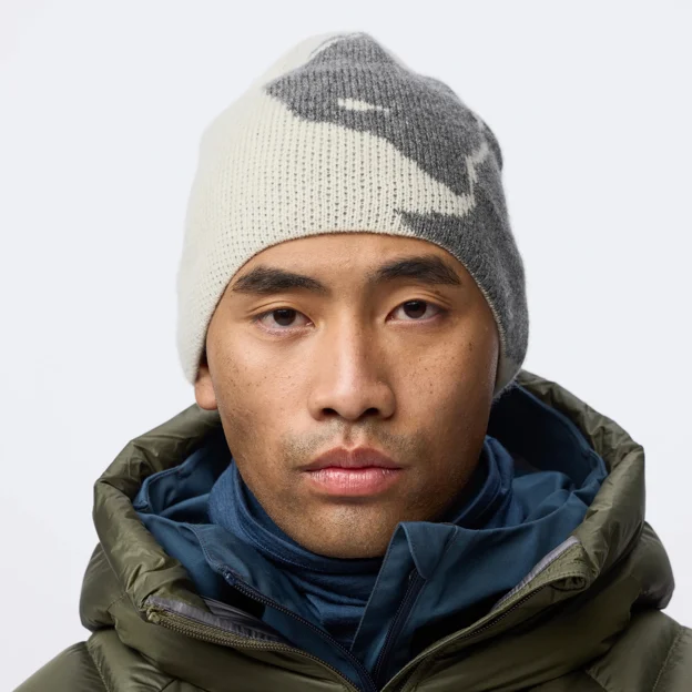 Fjällräven Bergtagen Jacquard Beanie Unisex Caps, hats & beanies Model Model front 120327