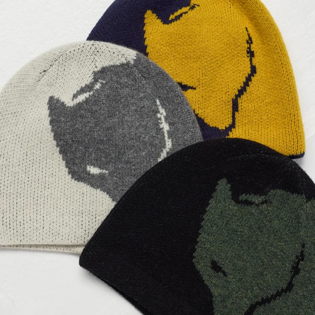Fjällräven Bergtagen Jacquard Beanie Unisex Caps, hats & beanies Model Angle H 120370
