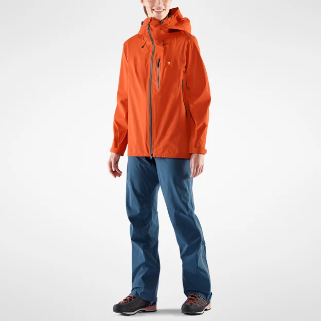 Fjällräven Bergtagen Lite Eco-Shell Jkt W Women’s Mountaineering jackets Model Model front 26377