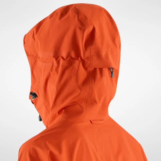 Fjällräven Bergtagen Lite Eco-Shell Jkt W Women’s Mountaineering jackets Detail Angle F 26380