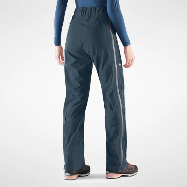 Fjällräven Bergtagen Lite Eco-Shell Trs W Women’s Mountaineering trousers Model Model back 26152