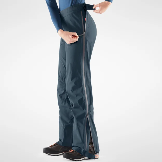 Fjällräven Bergtagen Lite Eco-Shell Trs W Women’s Mountaineering trousers Detail Angle F 26154