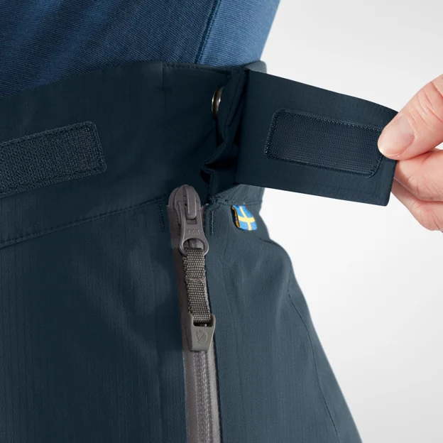 Fjällräven Bergtagen Lite Eco-Shell Trs W Women’s Mountaineering trousers Detail Angle H 26156