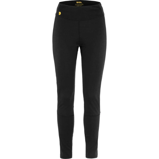 Fjällräven Bergtagen Merino 190 LJ W Women’s Base layer bottoms Black Main Front 93870
