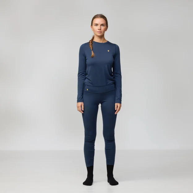 Fjällräven Bergtagen Merino 190 LJ W Women’s Base layer bottoms Model Angle F 95939