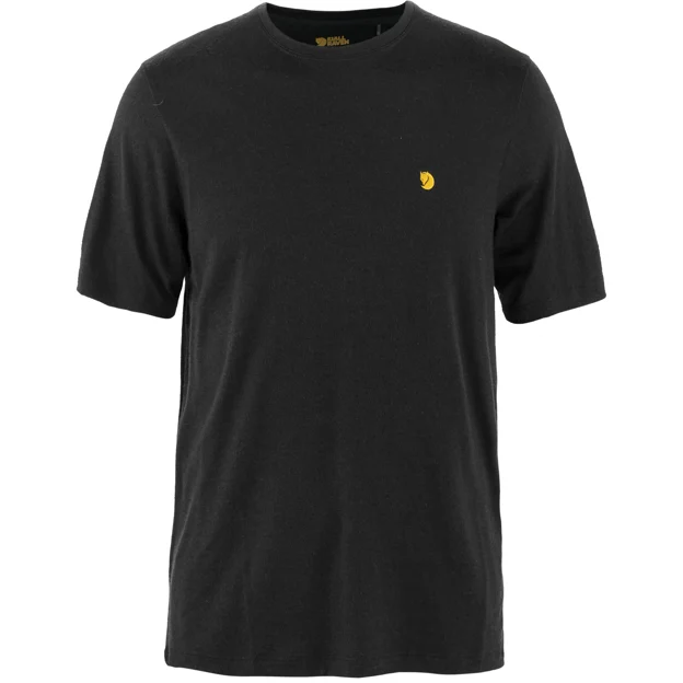 Fjällräven Bergtagen Merino 190 SS M Men’s Base layer tops Black Main Front 93466