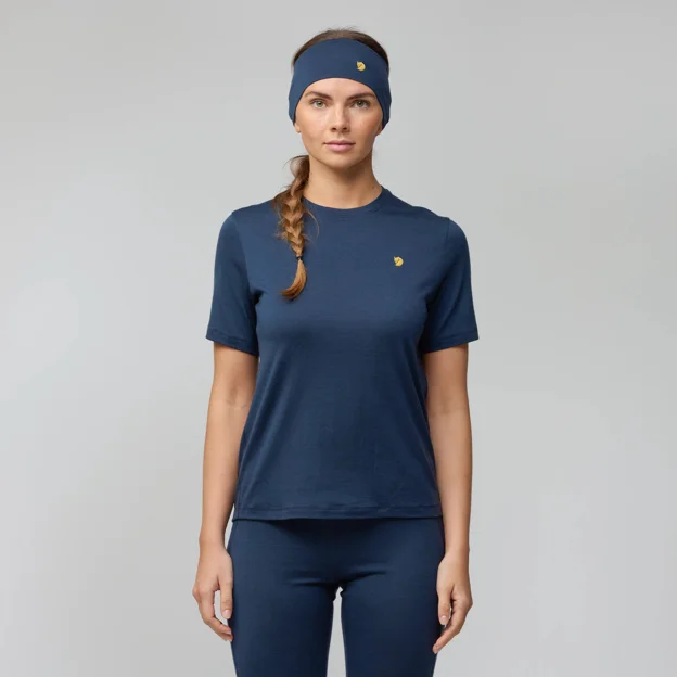 Fjällräven Bergtagen Merino 190 SS W Women’s Base layer tops Model Model front 94207
