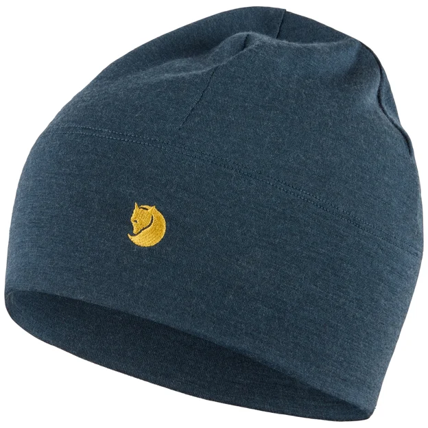 Fjällräven Bergtagen Merino Beanie Unisex Caps, hats & beanies Blue Main Front 104235