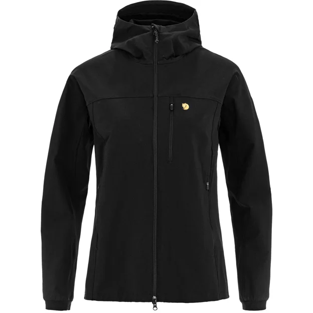 Fjällräven Bergtagen Stretch Jacket W Women’s Mountaineering jackets Black Main Front 103791