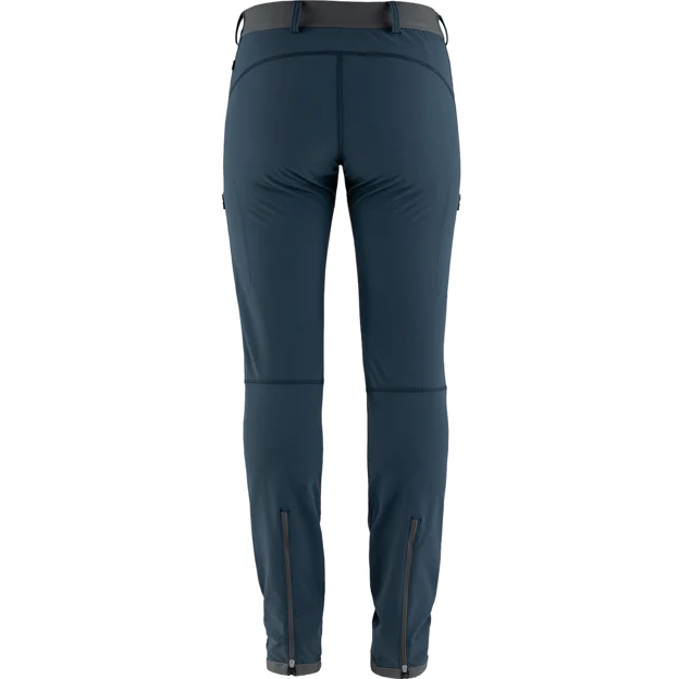 Fjällräven Bergtagen Stretch Trousers W Women’s Mountaineering trousers Blue Main Back 25977