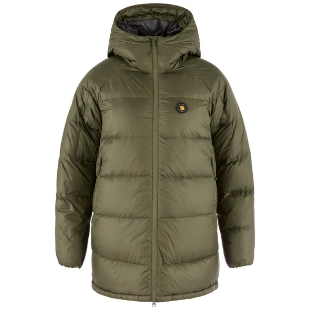 Fjällräven Bergtagen Topp Down Jacket W Women’s Down jackets Green Main Front 104272