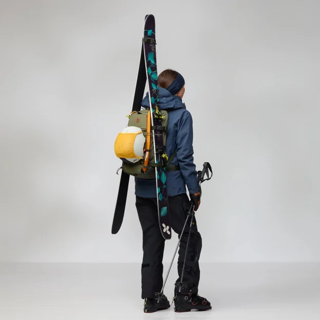 Fjällräven Bergtagen Touring 22 Unisex Mountaineering backpacks Model Angle H 94205