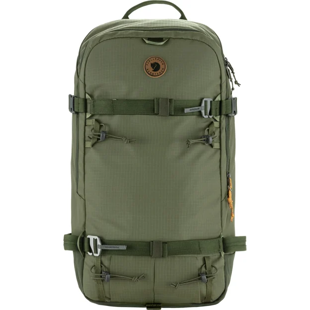 Fjällräven Bergtagen Touring 30 M/L Unisex Mountaineering backpacks Green Main Front 94066