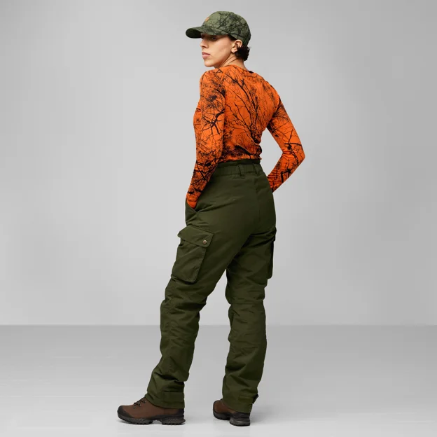 Fjällräven Brenner Pro Winter Trousers W Women’s Hunting trousers Model Model back 75926