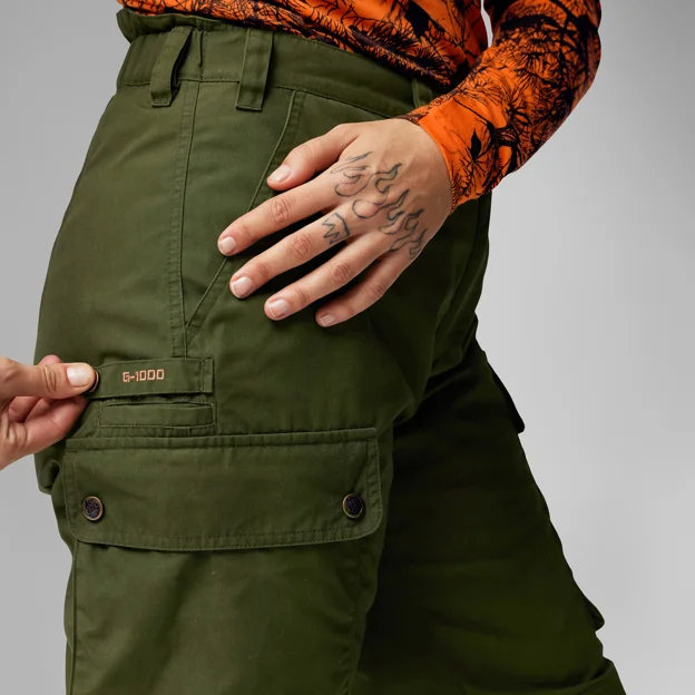 Fjällräven Brenner Pro Winter Trousers W Women’s Hunting trousers Detail Angle F 75927