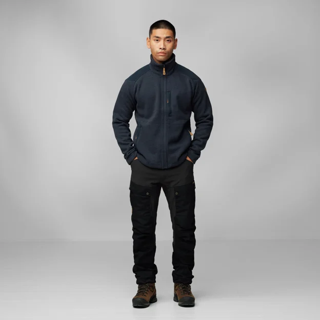 Fjällräven Buck Fleece M Men’s Fleeces Model Model front 82289