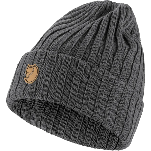 Fjällräven Byron Hat Unisex Caps, hats & beanies Grey Main Front 18898