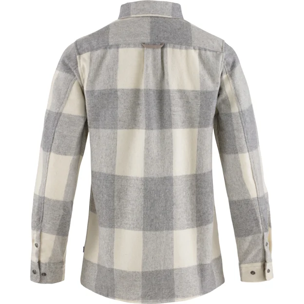 Fjällräven Canada Shirt W Women’s Shirts White, Grey Main Back 84602