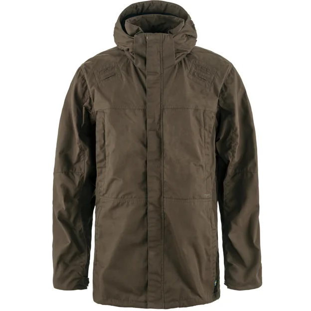 Fjällräven Drev Hybrid Jacket M Men’s Hunting jackets Brown, Green Main Front 79873