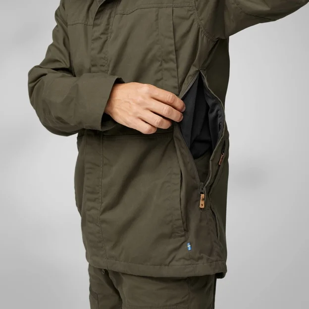 Fjällräven Drev Hybrid Jacket M Men’s Hunting jackets Model Angle L 85366