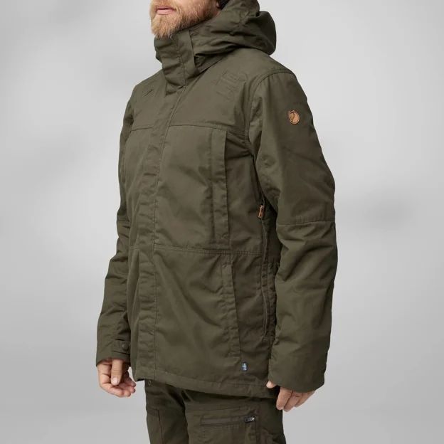 Fjällräven Drev Hybrid Jacket M Men’s Hunting jackets Model Angle J 85364