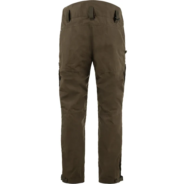 Fjällräven Drev Hybrid Trousers M Men’s Hunting trousers Brown, Green Main Back 85097