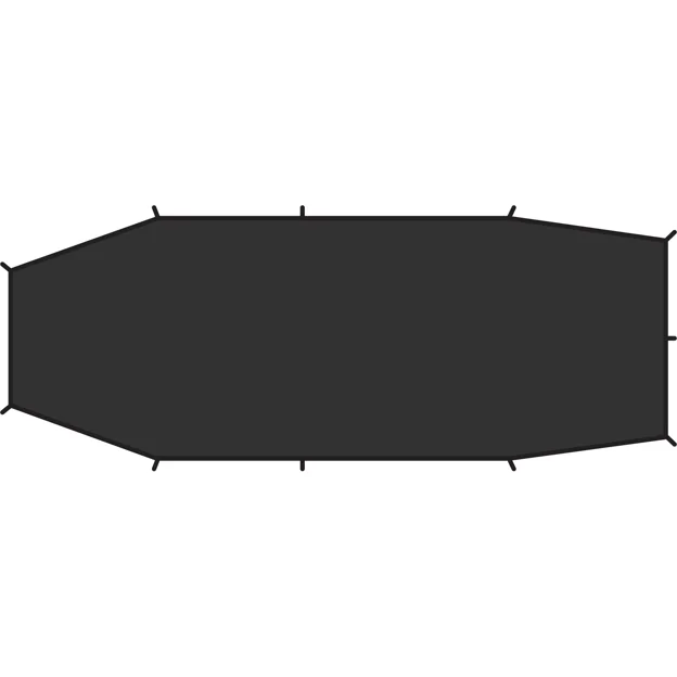 Fjällräven Endurance 2 Footprint Unisex Tent accessories Black Main Front 21297