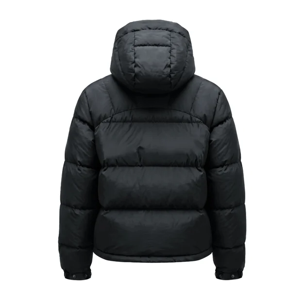 Fjällräven Expedition Down Cropped Jkt Black Edition W Women’s Down jackets Black Main Back 125942