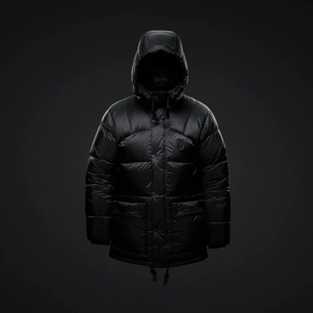 Fjällräven Expedition Down Jacket Black Edition M Men’s Down jackets Model Model front 98992