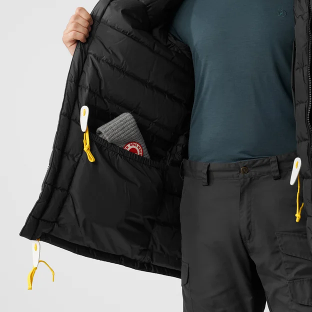 Fjällräven Expedition Down Jacket M Men’s Down jackets Detail Angle N 52206