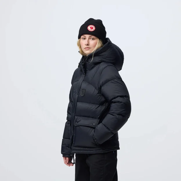 Fjällräven Expedition Down Lite Jacket Black Edition W Women’s Down jackets Model Model side 98966