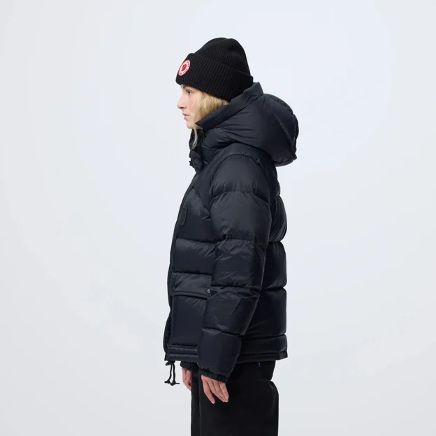 Fjällräven Expedition Down Lite Jacket Black Edition W Women’s Down jackets Model Angle F 98969