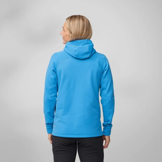 Fjällräven Expedition Fleece Hoodie W Women’s Fleeces Model Model back 85397